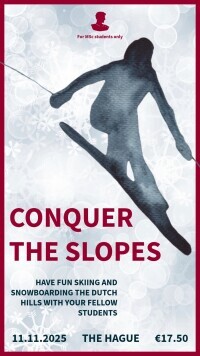 Skiing/Snowboarding in the Uithof!