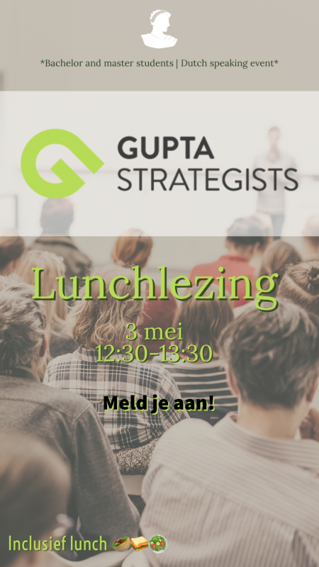 Lunchlezing Gupta Strategists