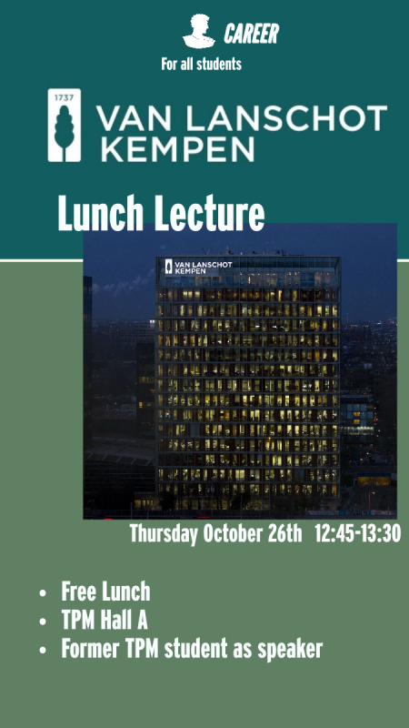 Lunch Lecture Van Lanschot Kempen