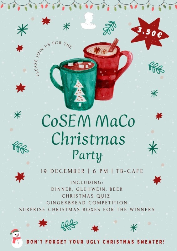MaCo CoSEM Christmas Party - For all Master Students