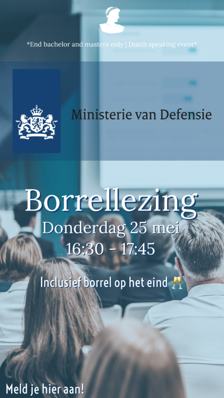 Borrellezing Ministerie van Defensie