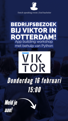 Interactiebezoek naar VIKTOR!