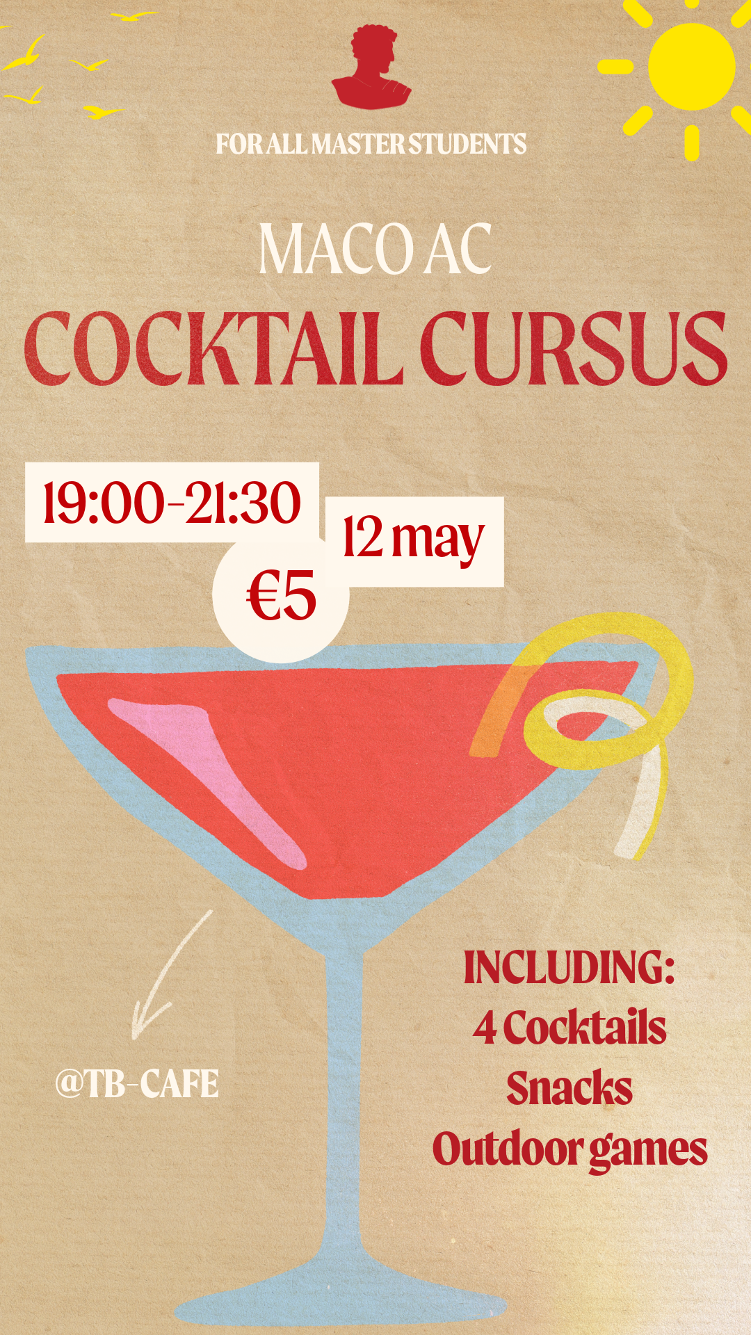 Cocktail cursus MaCo AC